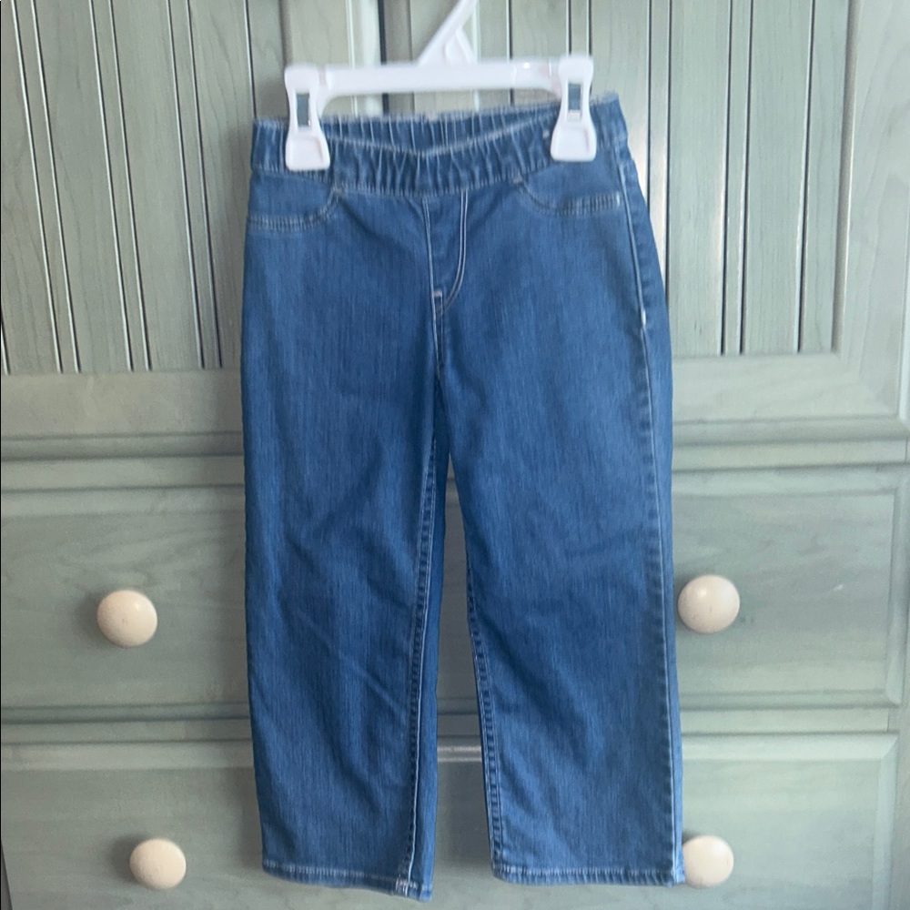 H&M 3T Girls Wide Leg Blue Denim Jeans